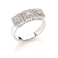 Ring Artlinea Woman in White Gold Diamante 0.58 Ct AD579/DB - AD579/DB